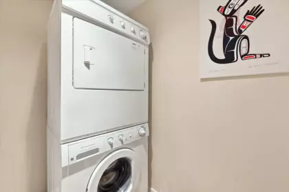 Laundry Room Photo of 207 1212 Main Street, Squamish, BC
