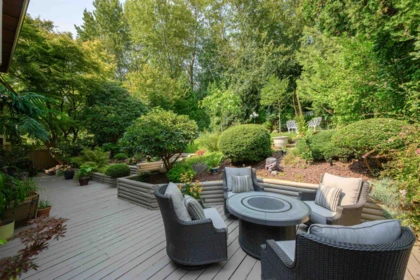 Aerial View of 94 Timbercrest Drive, Port Moody, BC