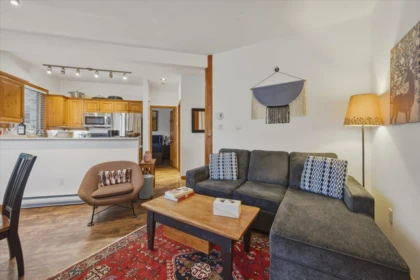 Living Room Photo of 8 4891 Painted Cliff Road, Whistler, BC