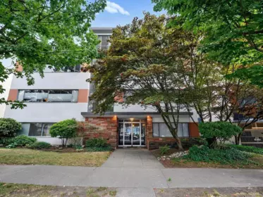 Exterior Rear Photo of 105 1879 Barclay Street, Vancouver, BC