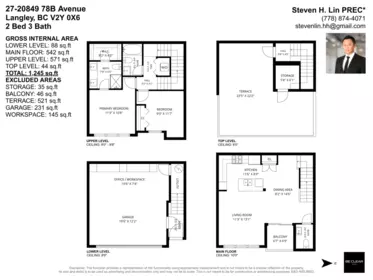 Fitness Center Photo Near 27 20849 78b Avenue, Langley, BC