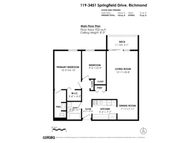 Playground / Recreational Area Near 119 3451 Springfield Drive, Richmond, BC