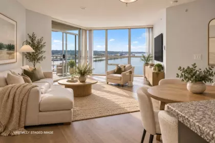 Aerial View of 1809 14 Begbie Street, New Westminster, BC