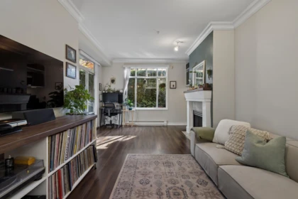 Living Room Photo of 101 1675 W 10th Avenue, Vancouver, BC