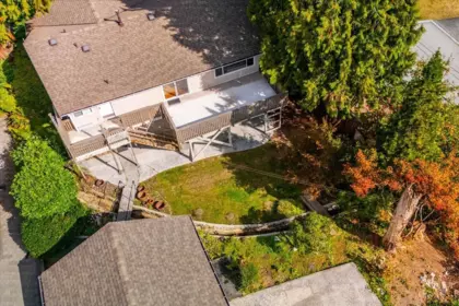 Backyard Photo of 4295 Nottingham Road, North Vancouver, BC