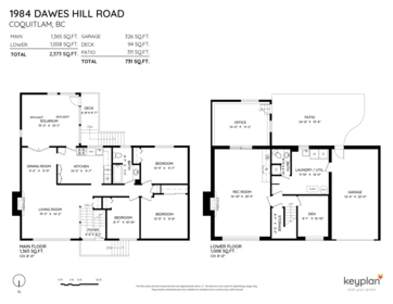 1984 Dawes Hill Road, Coquitlam, BC, Coquitlam — Single Family Residence for sale