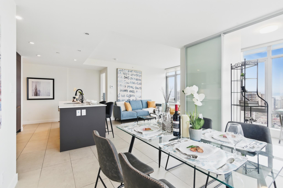 Bedroom 2 Photo of 2306 1028 Barclay Street, Vancouver, BC