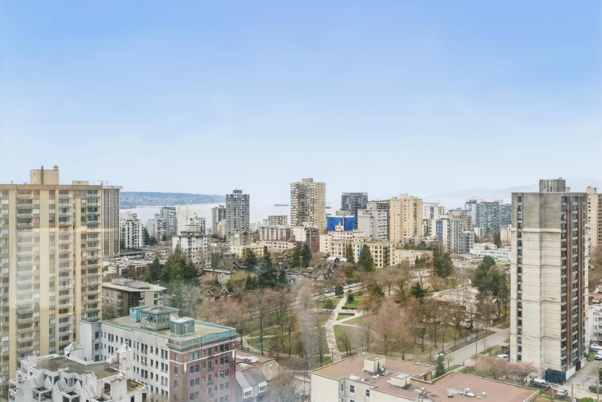 Exterior Rear Photo of 2306 1028 Barclay Street, Vancouver, BC