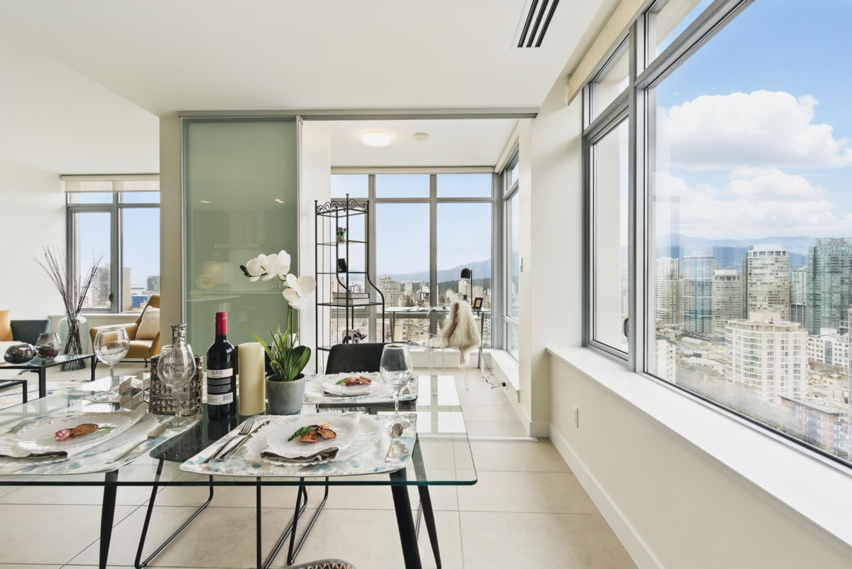 Guest Bathroom Photo of 2306 1028 Barclay Street, Vancouver, BC