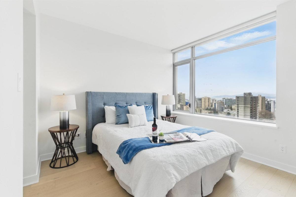 Outdoor Deck Photo of 2306 1028 Barclay Street, Vancouver, BC