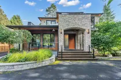 Front exterior of 5808 Crown Street, Vancouver, BC