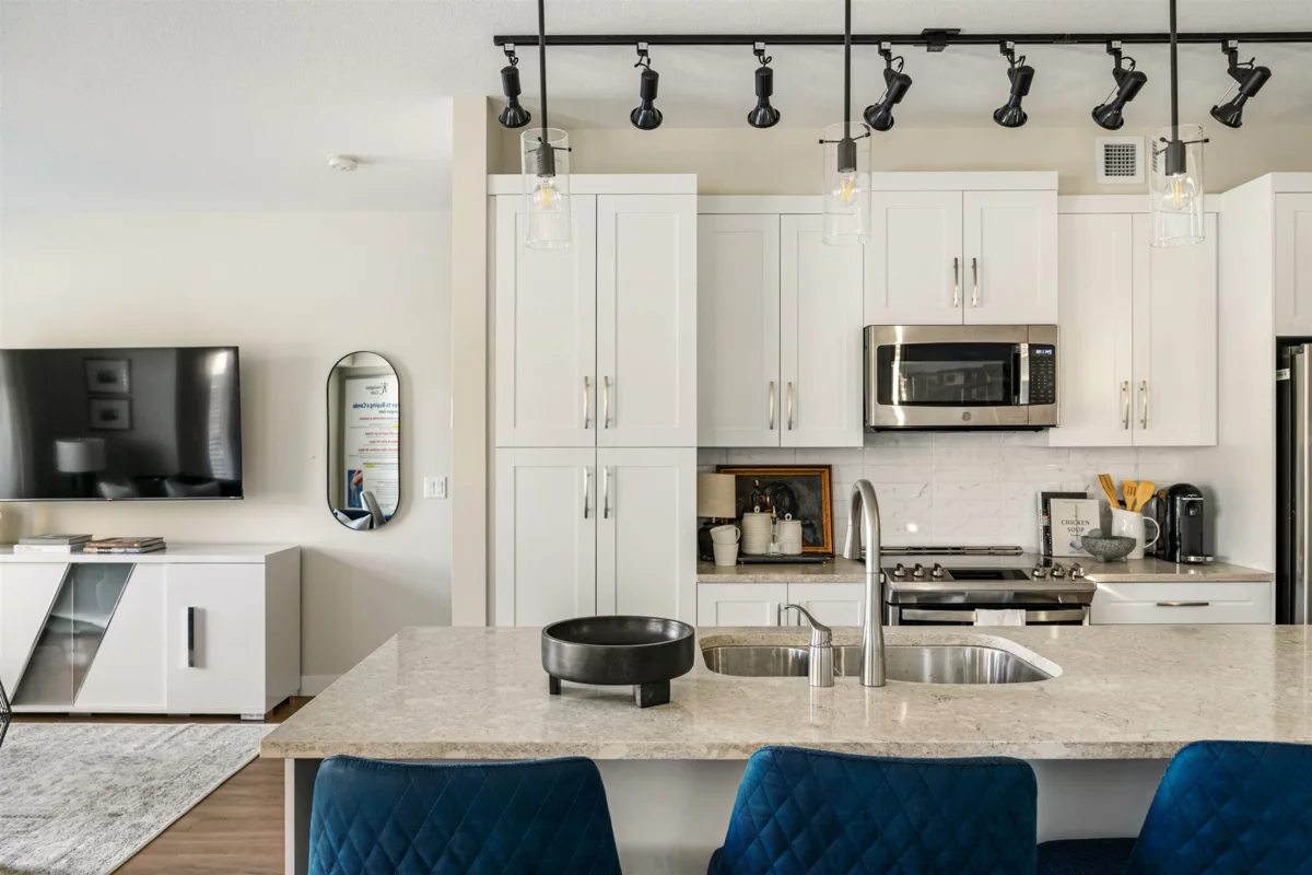 Living Room Photo of 309 20932 83 Avenue, Langley, BC