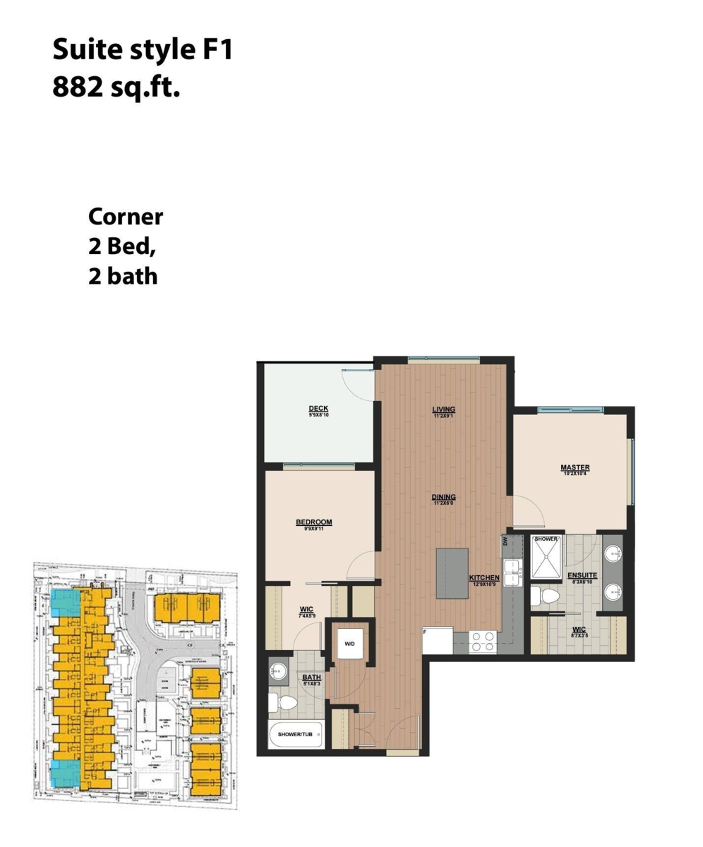 Primary Bedroom Photo of 309 20932 83 Avenue, Langley, BC