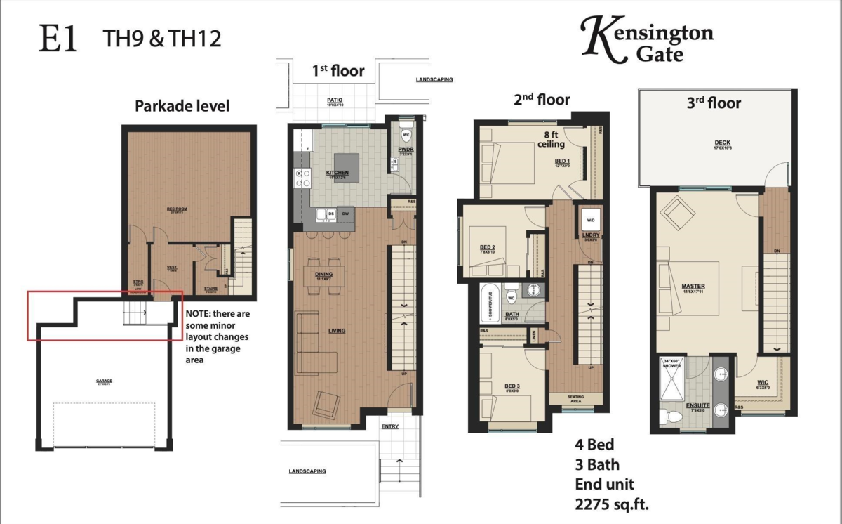 Exterior Rear Photo of 4 20932 83 Avenue, Langley, BC