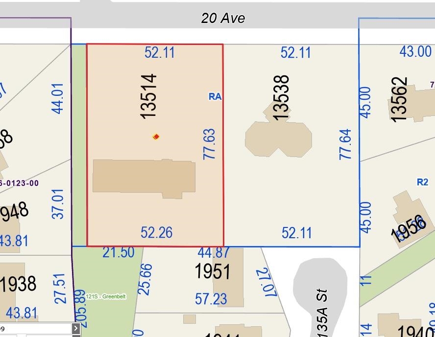 Exterior Rear Photo of 13514 20 Avenue, Surrey, BC