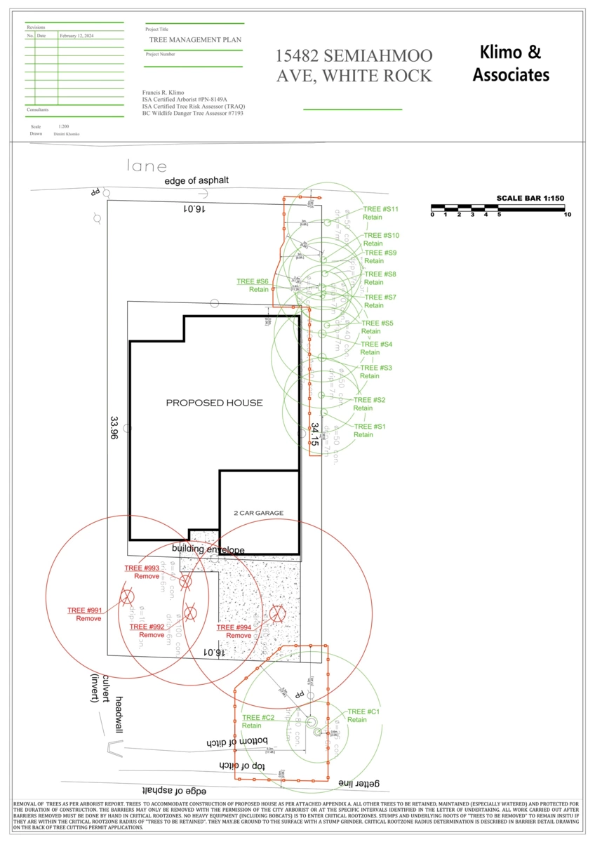 Exterior Rear Photo of 15482 Semiahmoo Avenue, White Rock, BC