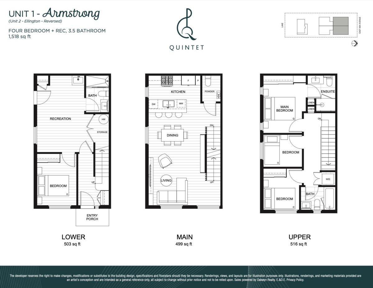 Bedroom 3 Photo of 1 2240 E 40 Avenue, Vancouver, BC