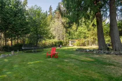 Aerial View of 252 Jason Road, Bowen Island, BC