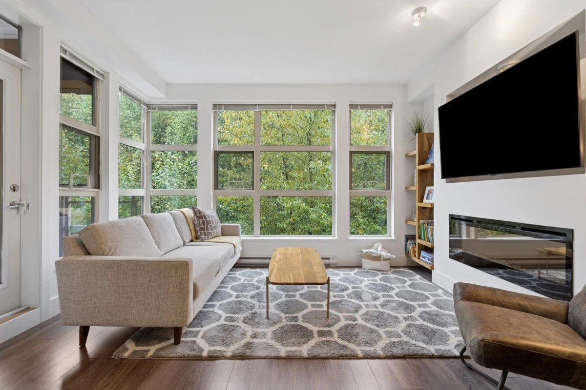 Family Room Photo of 406 3606 Aldercrest Drive, North Vancouver, BC