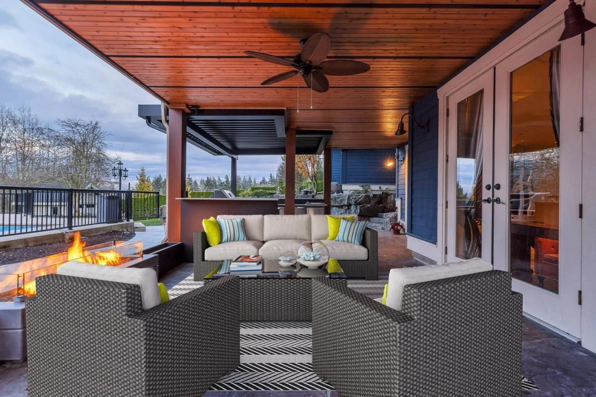 Aerial View of 20069 2 Avenue, Langley, BC