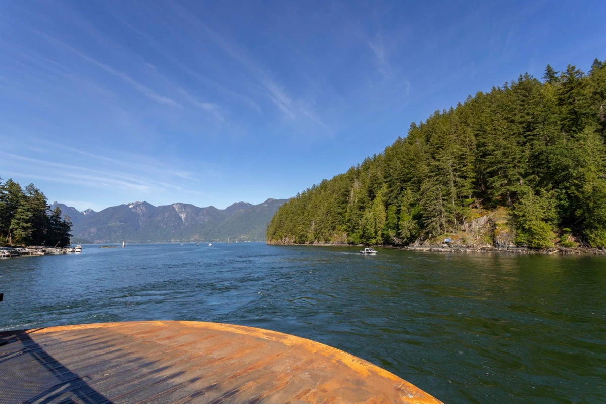 Backyard Photo of 1084 Foxglove Lane, Bowen Island, BC