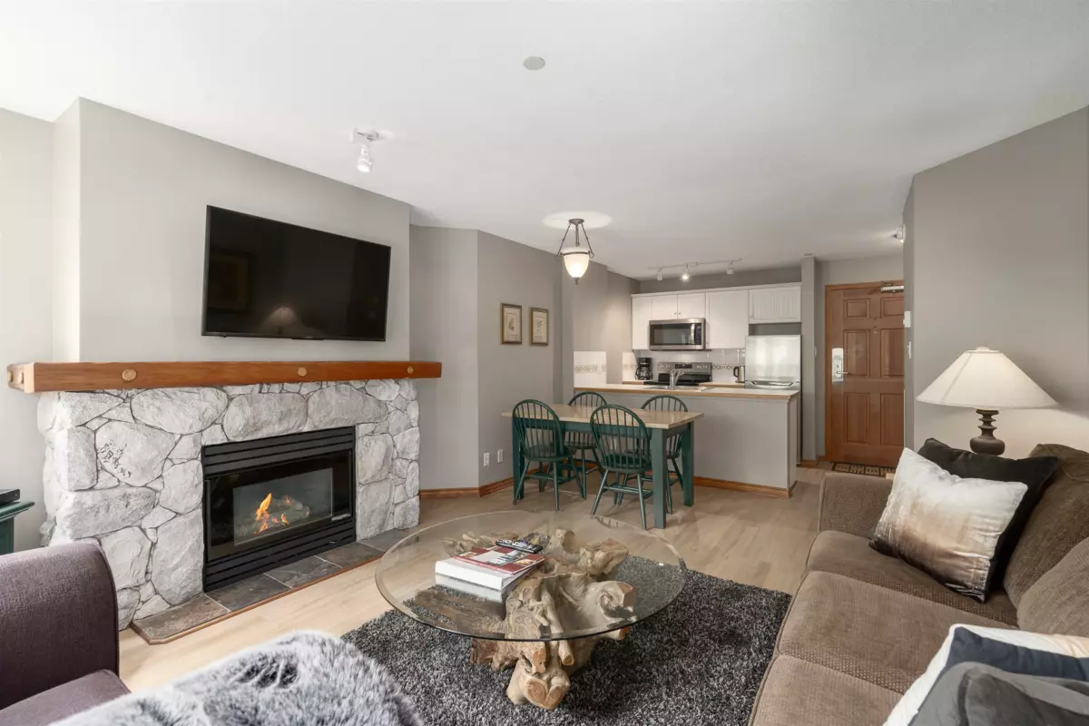 Basement Recreation Room Photo of 243 4800 Spearhead Drive, Whistler, BC