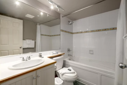 Basement Recreation Room Photo of 243 4800 Spearhead Drive, Whistler, BC