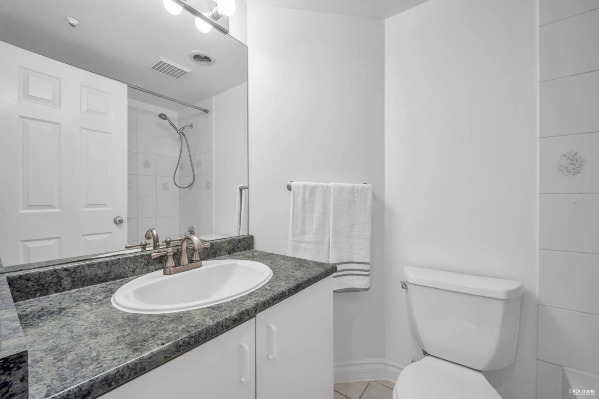 Kitchen Island Photo of 104E 3081 Glen Drive, Coquitlam, BC