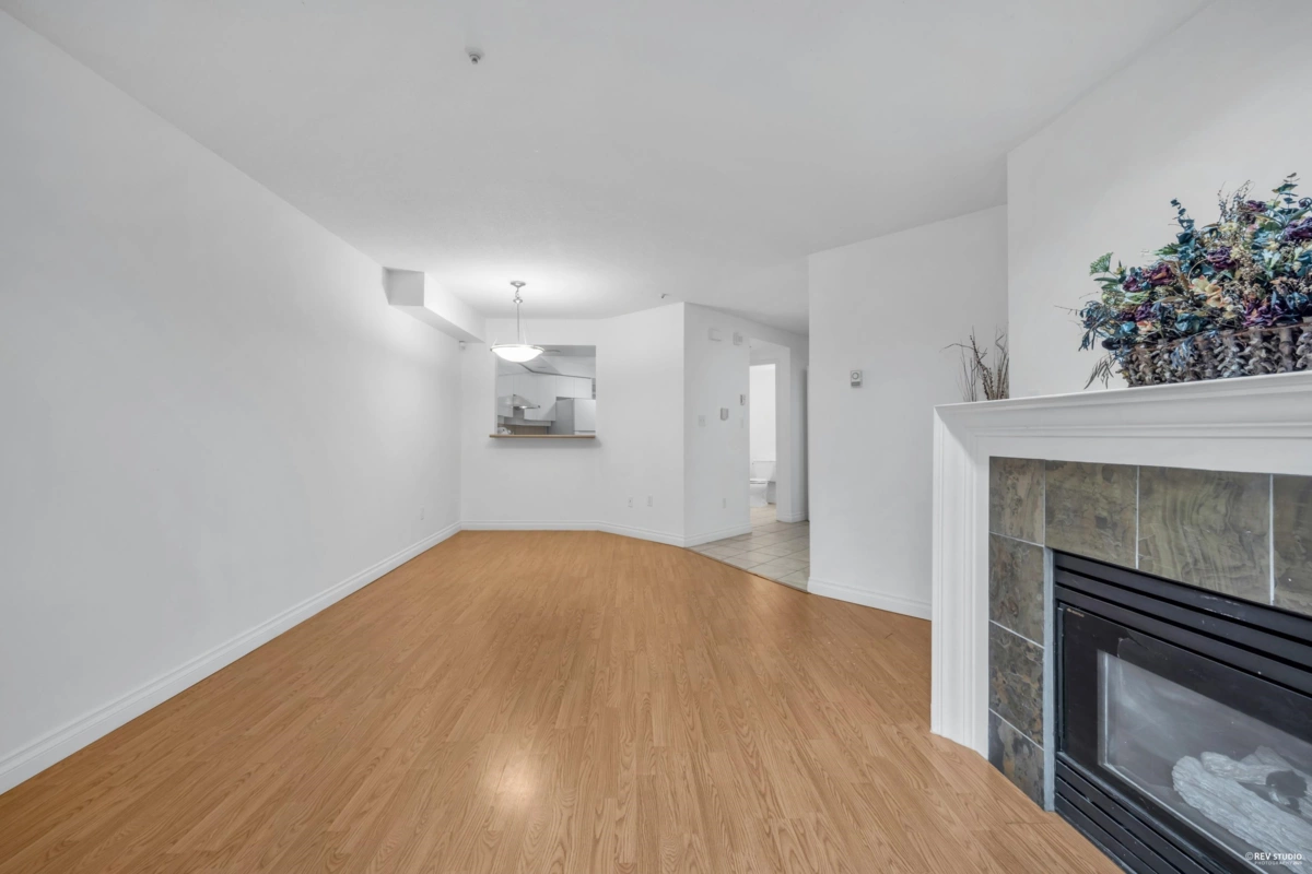 Living Room Photo of 104E 3081 Glen Drive, Coquitlam, BC