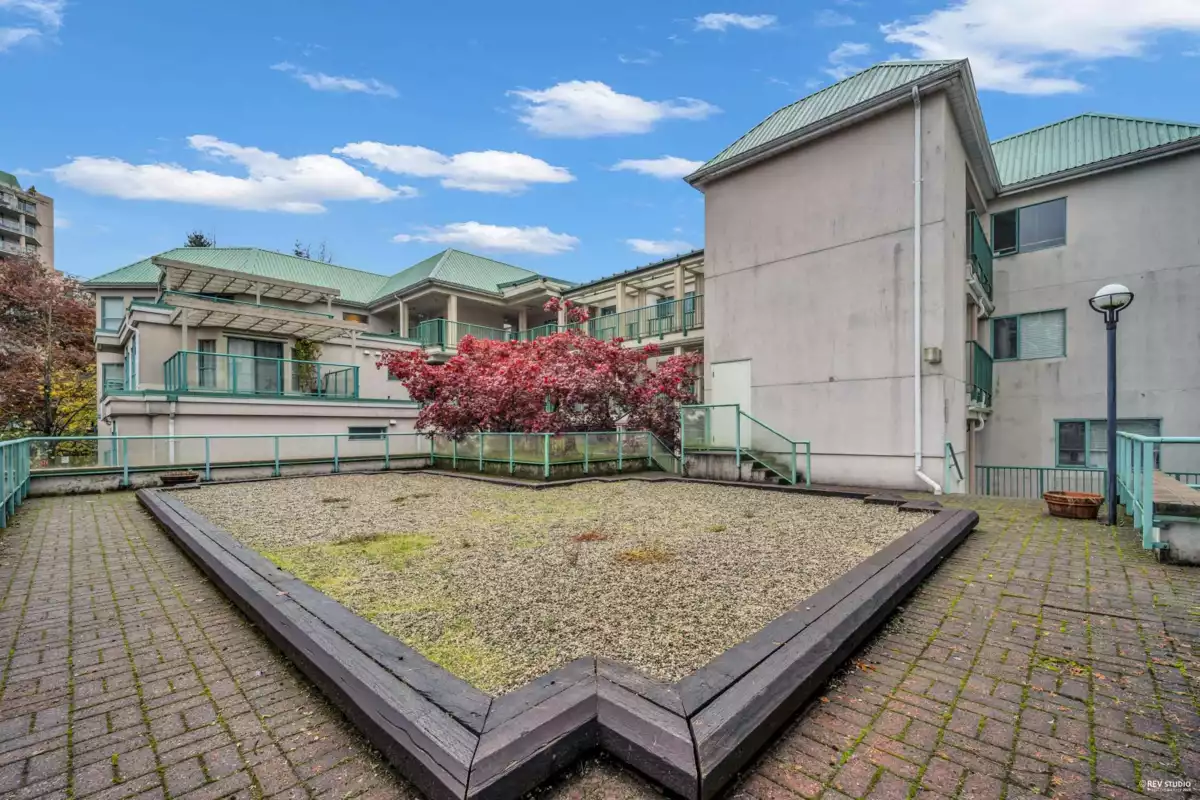 Outdoor Patio Photo of 104E 3081 Glen Drive, Coquitlam, BC