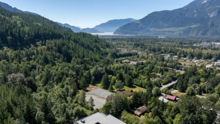 Front exterior of LOT17 Robin Drive, Squamish, BC