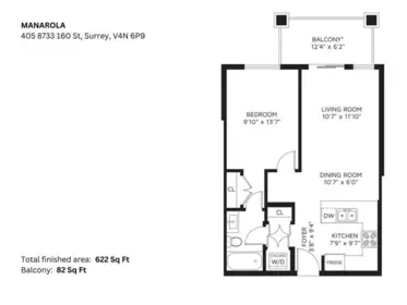 Basement Recreation Room Photo of 405 8733 160 Street, Surrey, BC