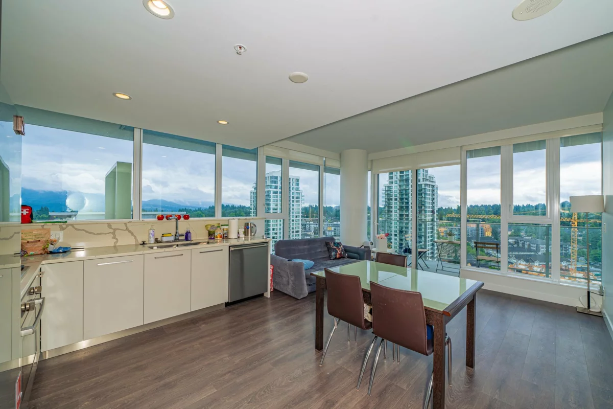 Kitchen Island Photo of 1806 567 Clarke Road, Coquitlam, BC