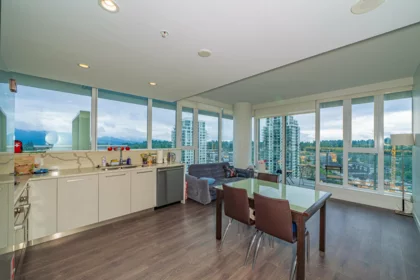 Kitchen Island Photo of 1806 567 Clarke Road, Coquitlam, BC