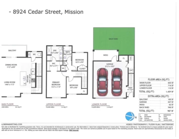 8 8924 Cedar Street, Mission, BC, Mission — Townhouse for sale
