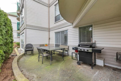 Outdoor Deck Photo of 102 33280 E Bourquin Crescent, Abbotsford, BC