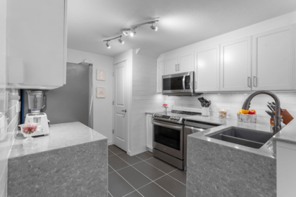 Kitchen Island Photo of TH1 1889 Rosser Avenue, Burnaby, BC