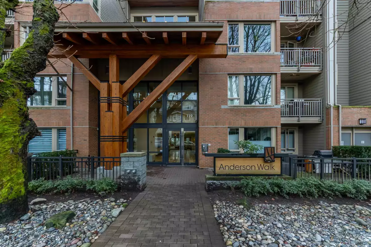 Exterior Rear Photo of 217 119 W 22nd Street, North Vancouver, BC