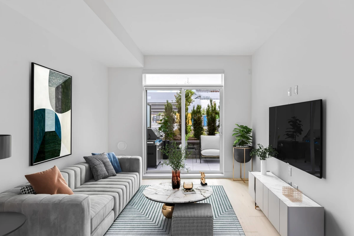 Exterior Rear Photo of 106 30494 Cardinal Avenue, Abbotsford, BC