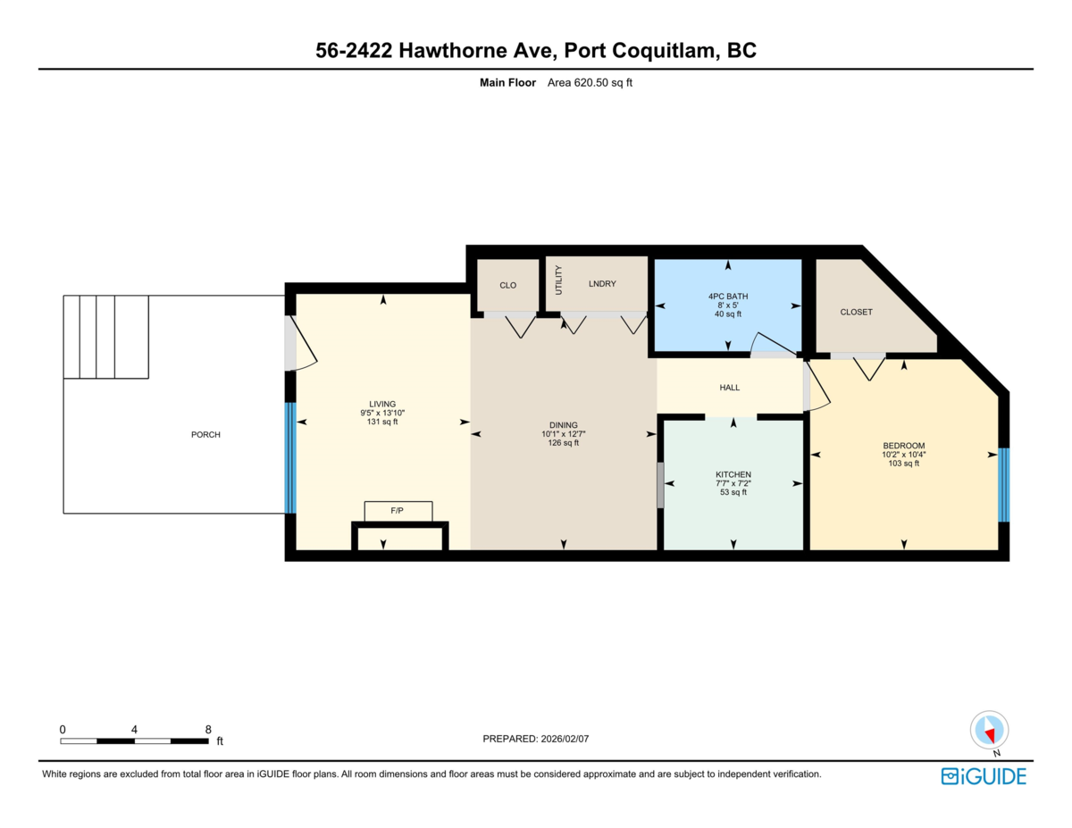 Hallway Photo of 56 2422 Hawthorne Avenue, Port Coquitlam, BC