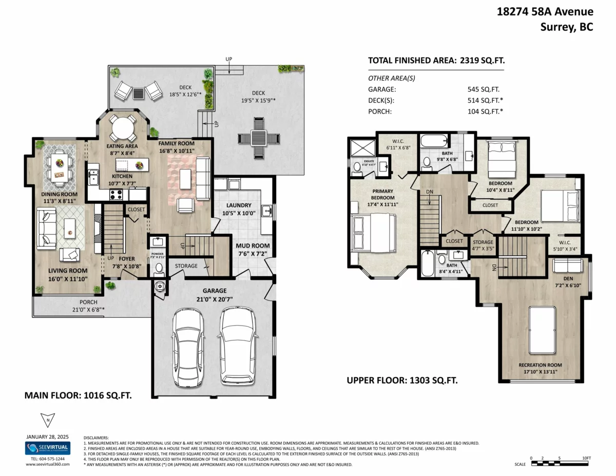 Swimming Pool Photo of 18274 58a Avenue, Surrey, BC