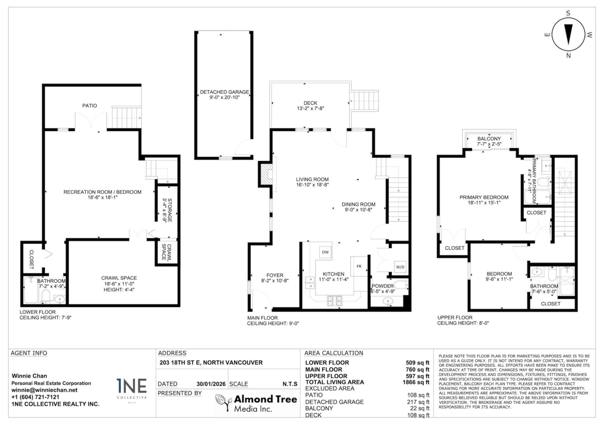 Front Yard Photo of 203 E 18th Street, North Vancouver, BC