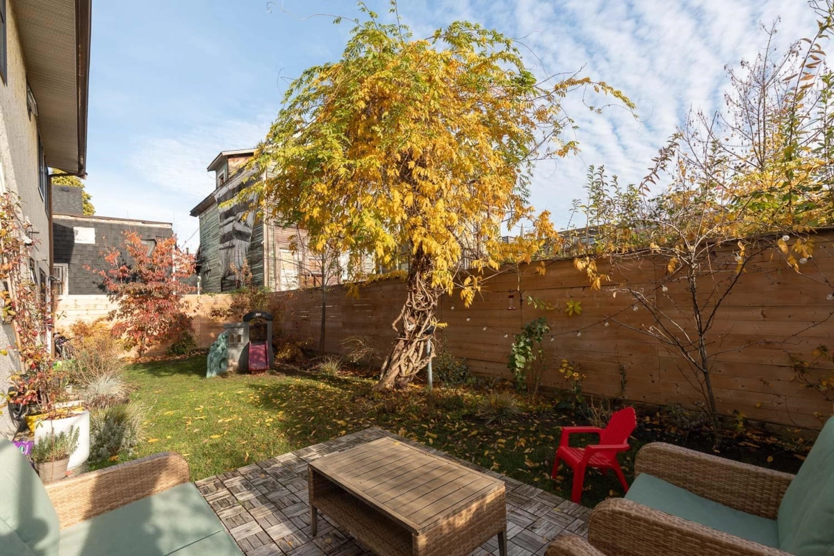 Aerial View of 726 Vernon Drive, Vancouver, BC