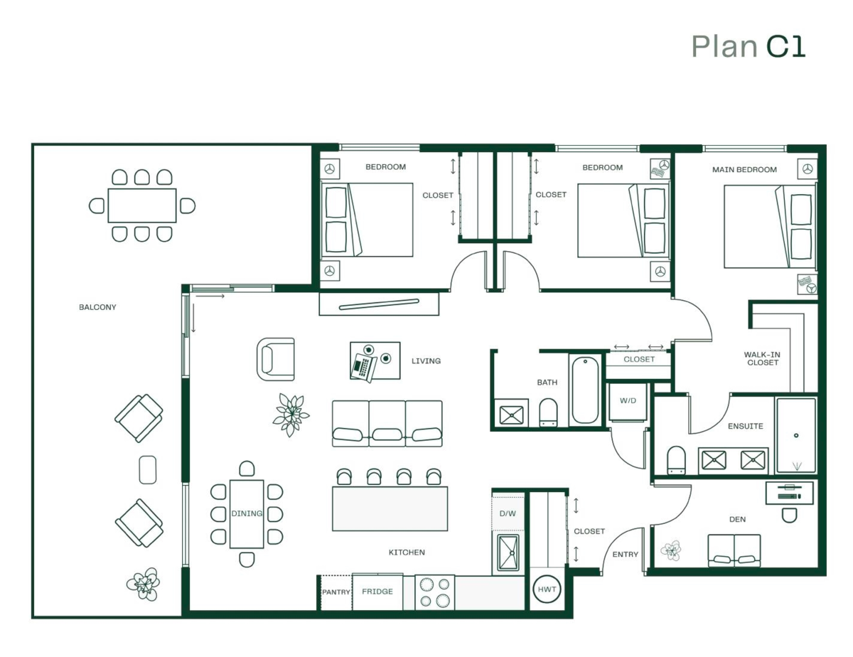 Walk-In Closet Photo of 214 1050 Finch Drive, Squamish, BC