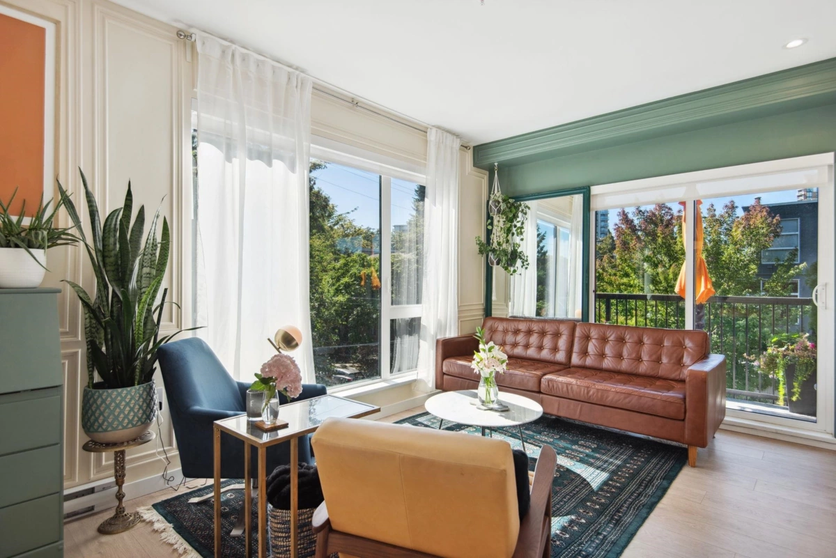 Exterior Rear Photo of 321 2520 Guelph Street, Vancouver, BC