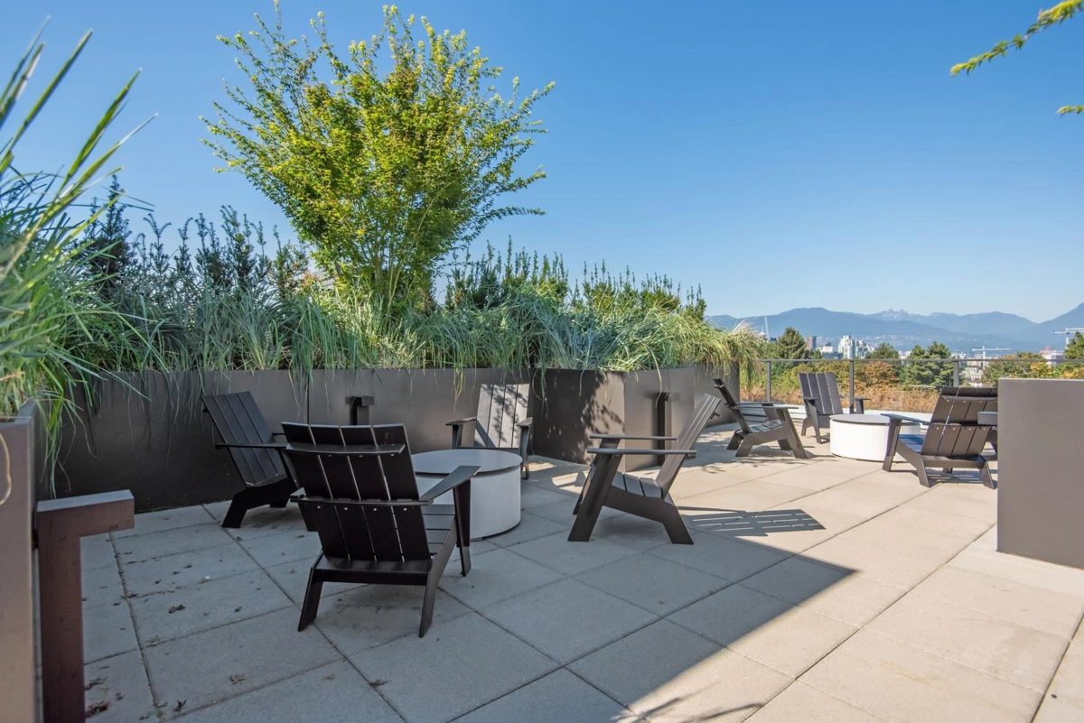 Outdoor Deck Photo of 321 2520 Guelph Street, Vancouver, BC