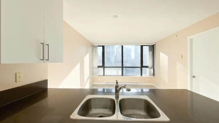 Kitchen Island Photo of 407 928 Homer Street, Vancouver, BC