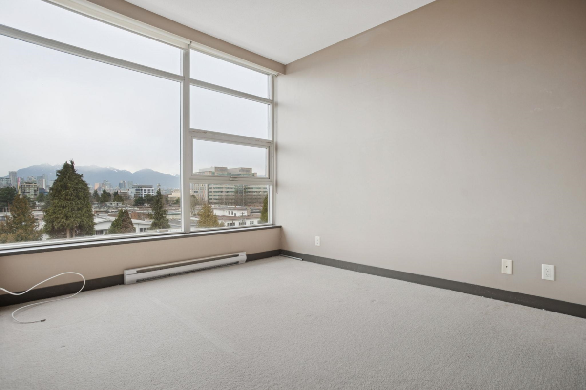Bedroom 2 Photo of 602 1088 W 14th Avenue, Vancouver, BC