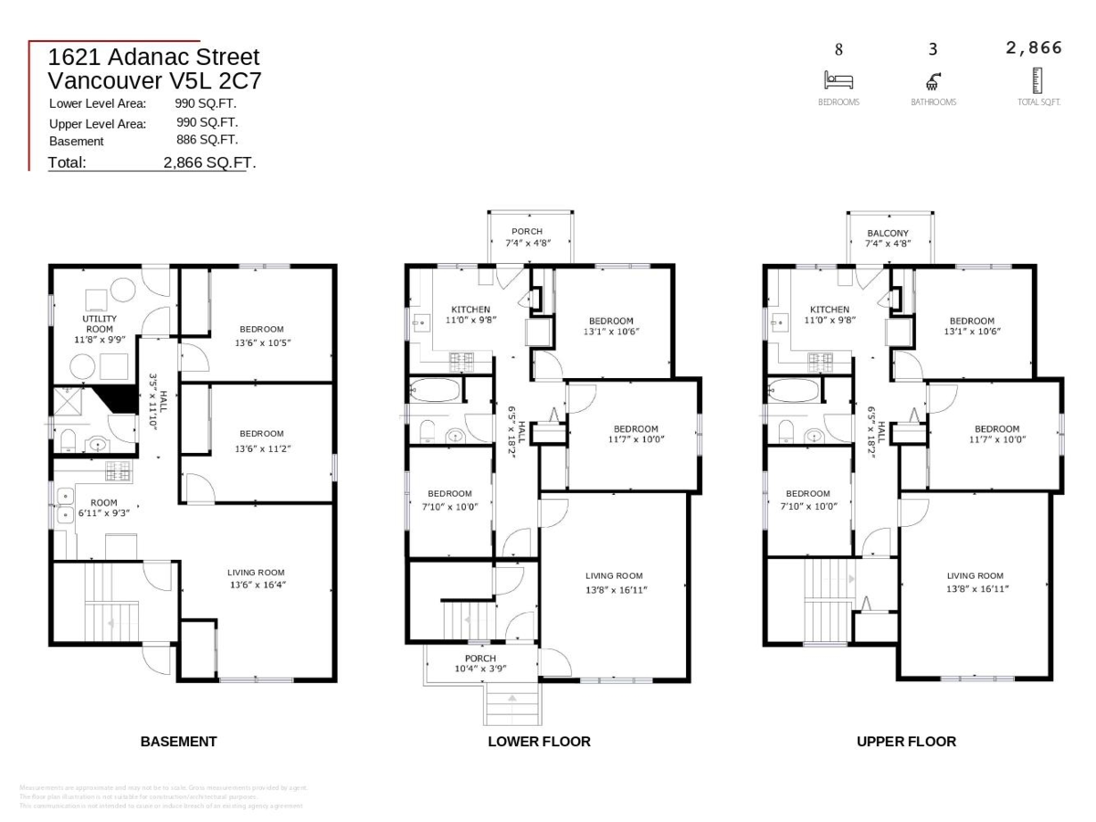 Powder Room Photo of 1621 Adanac Street, Vancouver, BC