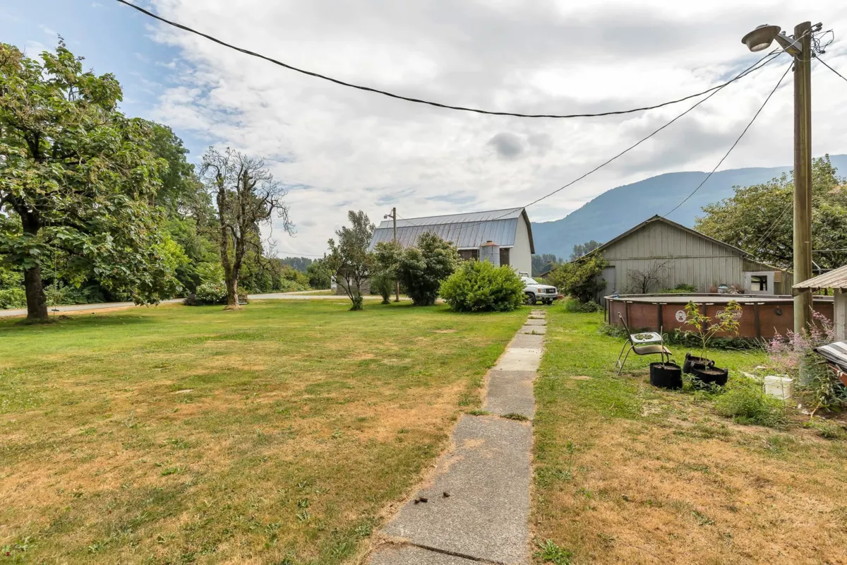 Aerial View of 8591 Howell Road, Mission, BC